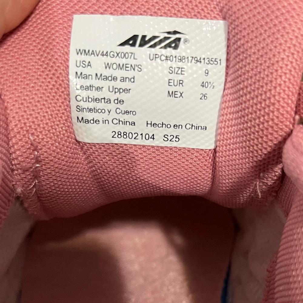 Avia 5000 Pink Tennis Shoes Women’s‎ Size 9 NWOT Athletic Sneakers - Picture 6 of 7